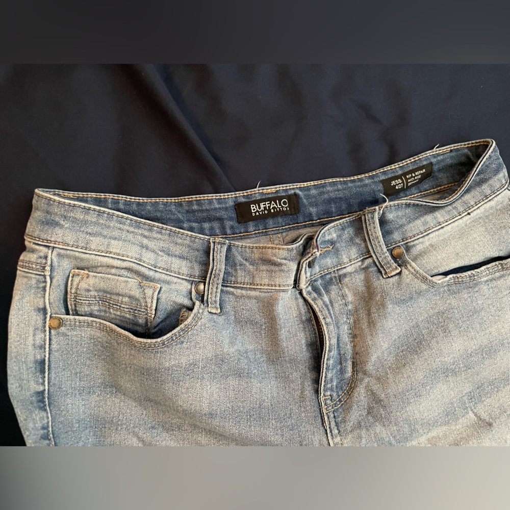 Buffalo David Bitton Men's Jeans in Faded Blue